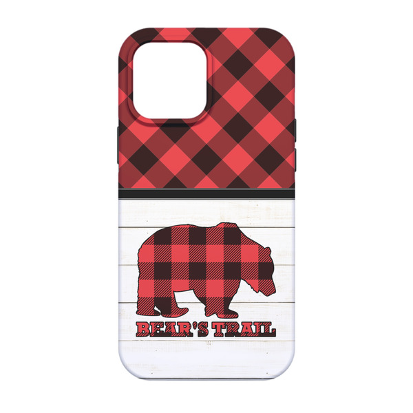 Lumberjack Plaid iPhone 13 Tough Case - Back