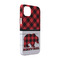 Lumberjack Plaid iPhone Case - Plastic - iPhone 14 Pro (Personalized)