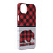 Lumberjack Plaid iPhone Case - Plastic - iPhone 14 Pro Max (Personalized)