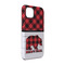 Lumberjack Plaid iPhone Case - Rubber Lined - iPhone 14 (Personalized)