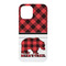 Lumberjack Plaid iPhone 15 Pro Case - Back