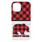 Lumberjack Plaid iPhone 15 Pro Max Case - Back