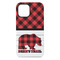 Lumberjack Plaid iPhone 15 Pro Max Tough Case - Back