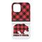 Lumberjack Plaid iPhone 15 Pro Tough Case - Back
