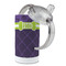 Pawprints & Bones 12 oz Stainless Steel Sippy Cups - Top Off