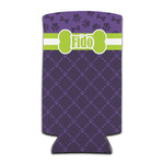 Pawprints & Bones Can Cooler (tall 12 oz) (Personalized)