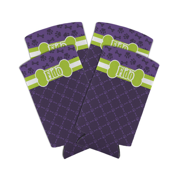 Pawprints & Bones 12oz Tall Can Sleeve - Set of 4 - MAIN