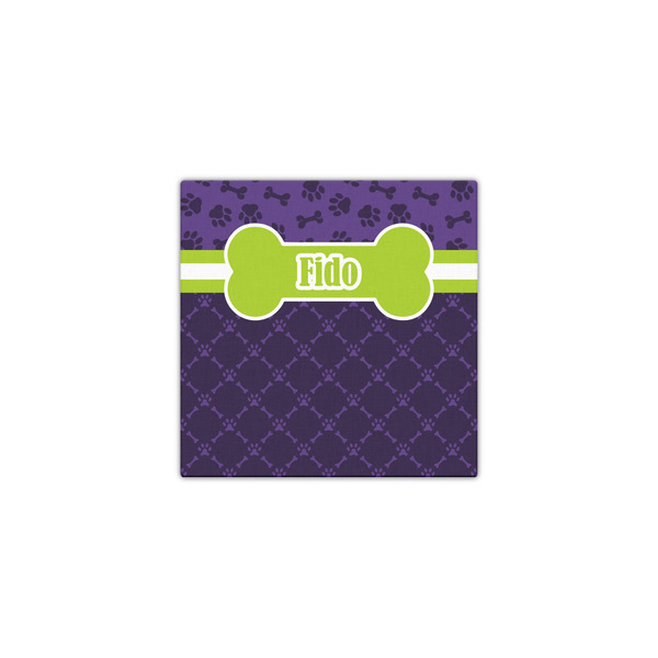 Pawprints & Bones 12x12 - Canvas Print - Front View