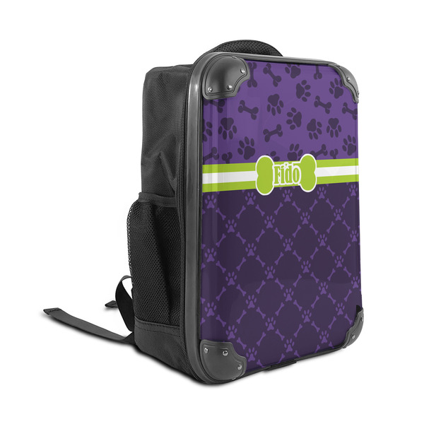 Pawprints & Bones 15" Backpack - ANGLE VIEW