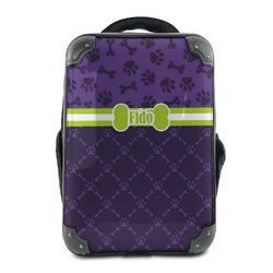 Pawprints & Bones 15" Hard Shell Backpack (Personalized)