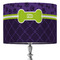 Pawprints & Bones 16" Drum Lamp Shade - Fabric (Personalized)