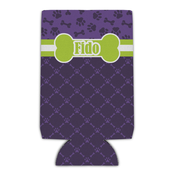 Custom Pawprints & Bones Can Cooler (Personalized)