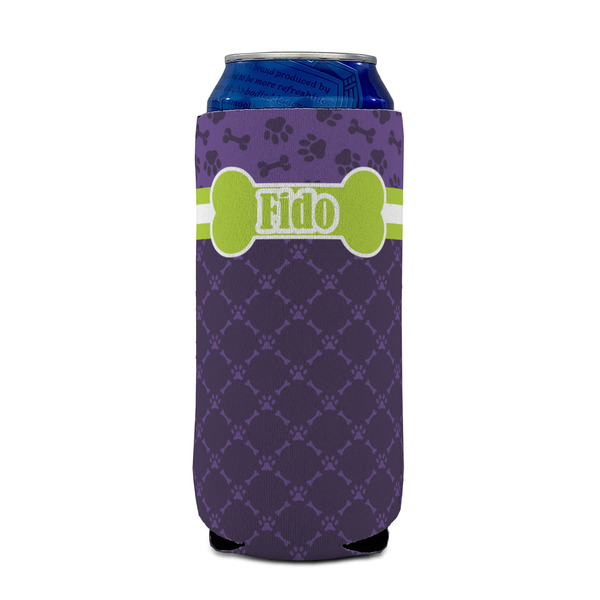 Pawprints & Bones 16oz Can Sleeve - FRONT (on can)