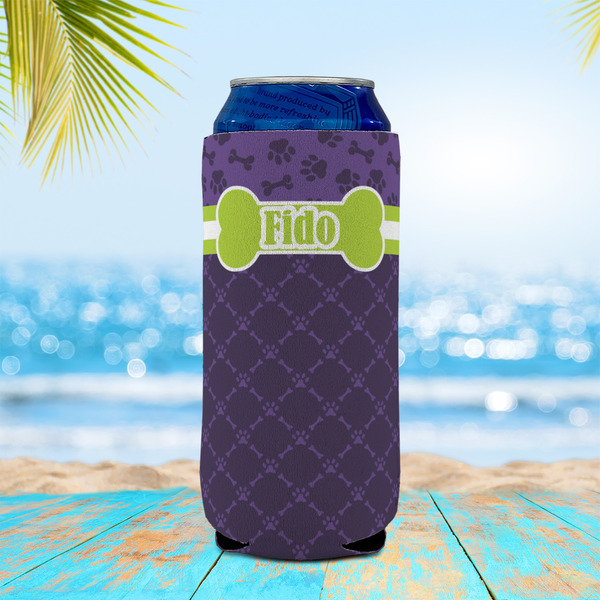 Pawprints & Bones 16oz Can Sleeve - LIFESTYLE