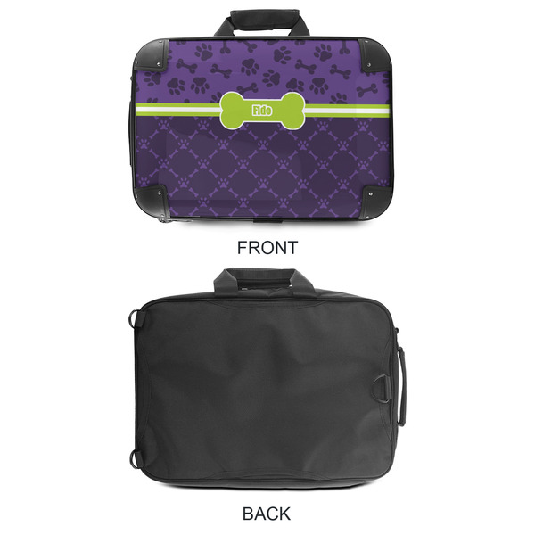 Pawprints & Bones 18" Laptop Briefcase - APPROVAL