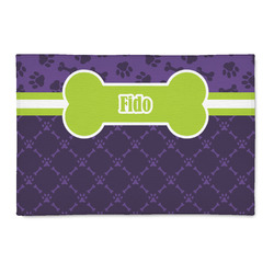 Pawprints & Bones Patio Rug (Personalized)