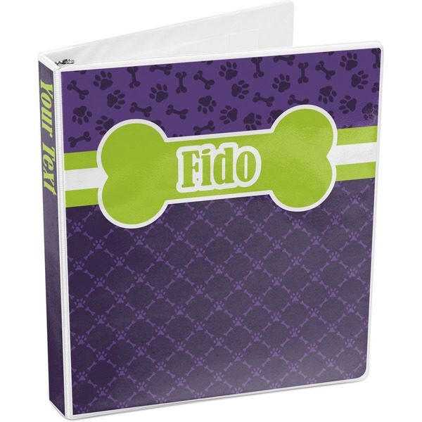 Pawprints & Bones 3-Ring Binder 3/4 - Main