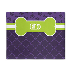 Pawprints & Bones 8' x 10' Patio Rug (Personalized)