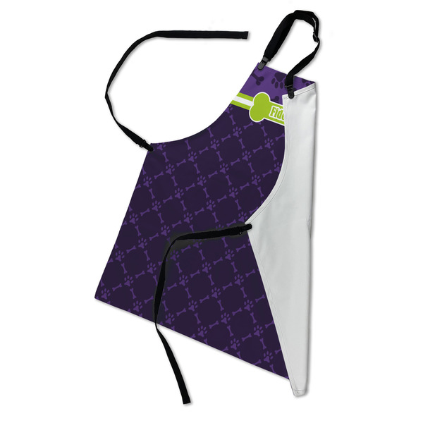 Pawprints & Bones Apron - Folded