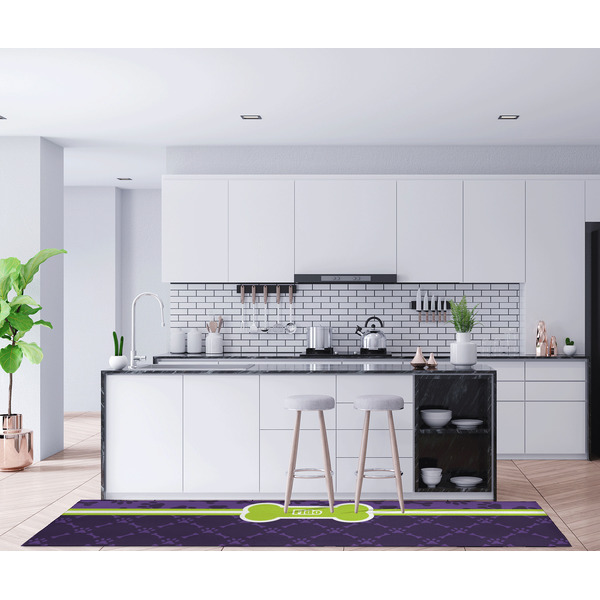 Pawprints & Bones Area Rug Sizes