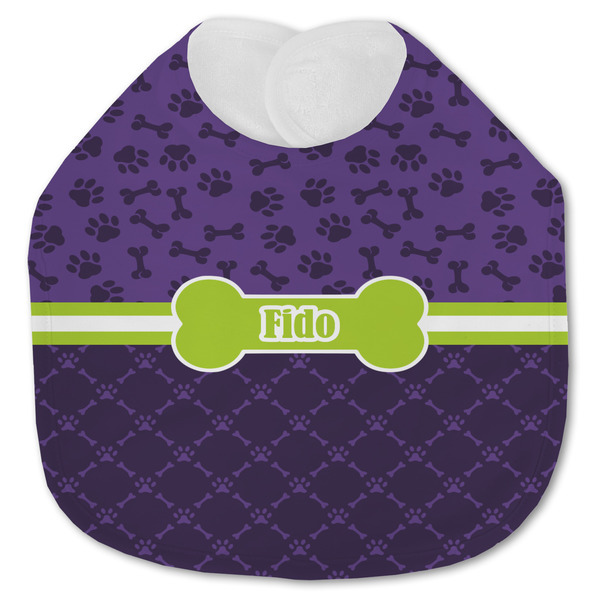 Pawprints & Bones Baby Bib - AFT closed