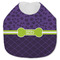Pawprints & Bones Jersey Knit Baby Bib w/ Name or Text