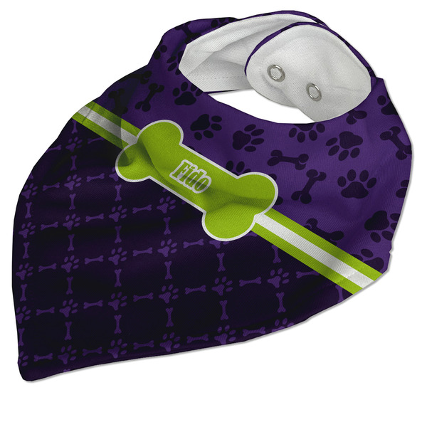 Pawprints & Bones Bandana Closed