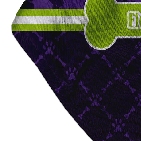 Pawprints & Bones Bandana Detail