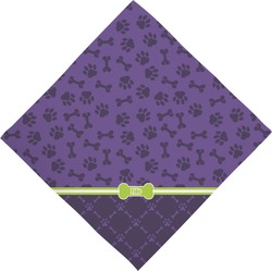 Pawprints & Bones Dog Bandana Scarf w/ Name or Text
