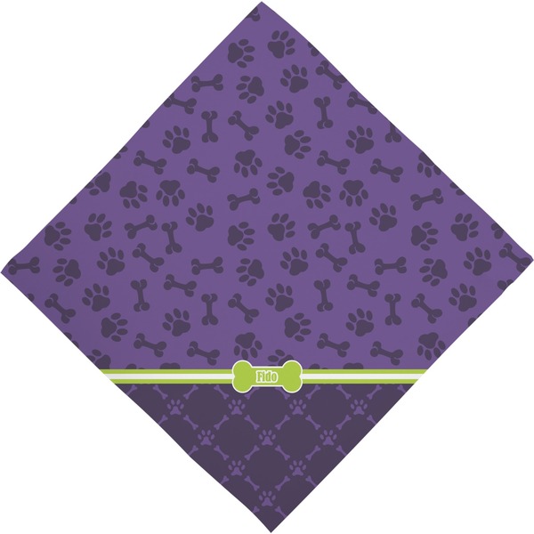 Pawprints & Bones Bandana - Full View