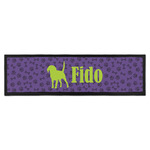 Pawprints & Bones Bar Mat (Personalized)