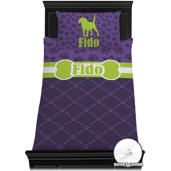 Pawprints & Bones Bedding Set (TwinXL) - Duvet