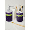 Pawprints & Bones Ceramic Bathroom Accessories - LIFESTYLE (toothbrush holder & soap dispenser)