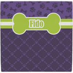 Pawprints & Bones Ceramic Tile Hot Pad (Personalized)