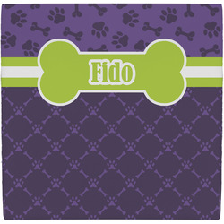 Pawprints & Bones Ceramic Tile Hot Pad (Personalized)