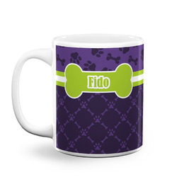 Pawprints & Bones Coffee Mug (Personalized)