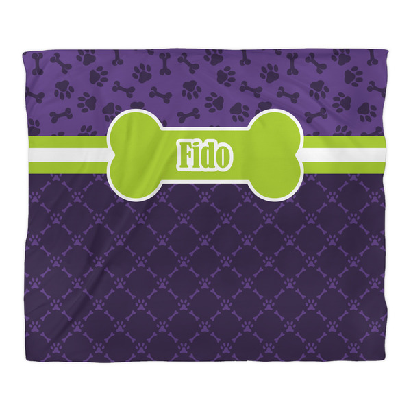 Pawprints & Bones Comforter - King - Front