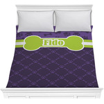 Pawprints & Bones Comforter - Full / Queen (Personalized)