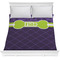 Pawprints & Bones Comforter - Full / Queen (Personalized)