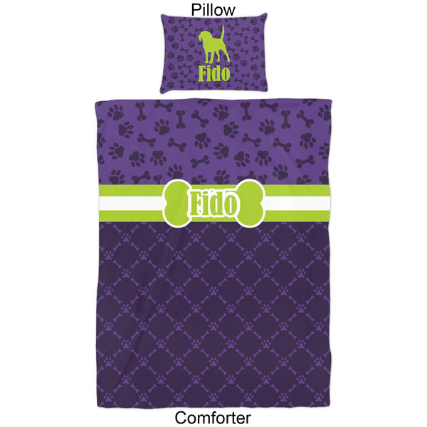 Pawprints & Bones Comforter Set - Twin - Approval