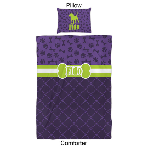 Pawprints & Bones Comforter Set - Twin XL - Approval