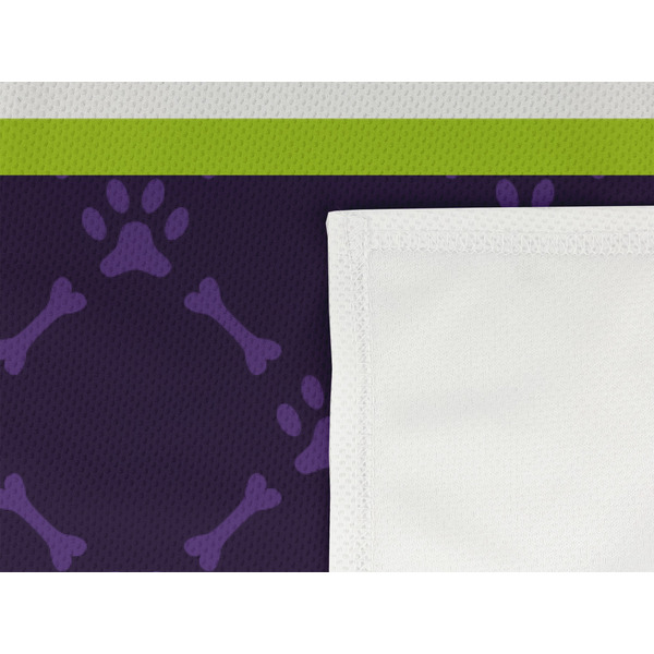 Pawprints & Bones Cooling Towel- Detail