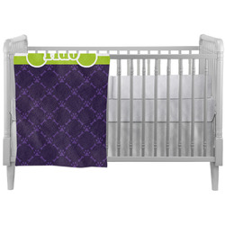 Pawprints & Bones Crib Comforter / Quilt (Personalized)