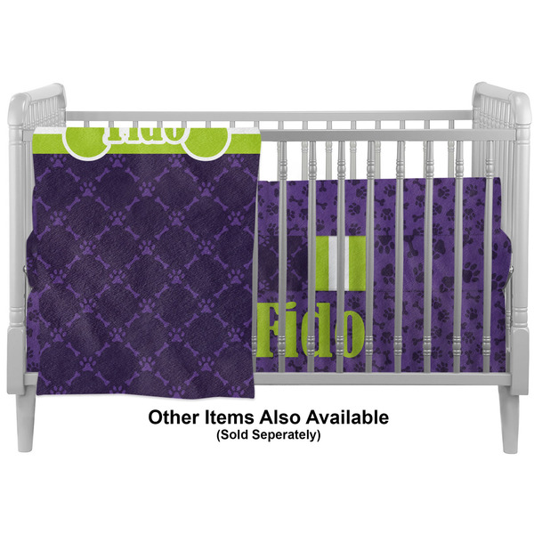 Pawprints & Bones Crib - Profile Sold Seperately