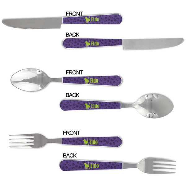 Pawprints & Bones Cutlery Set - APPROVAL