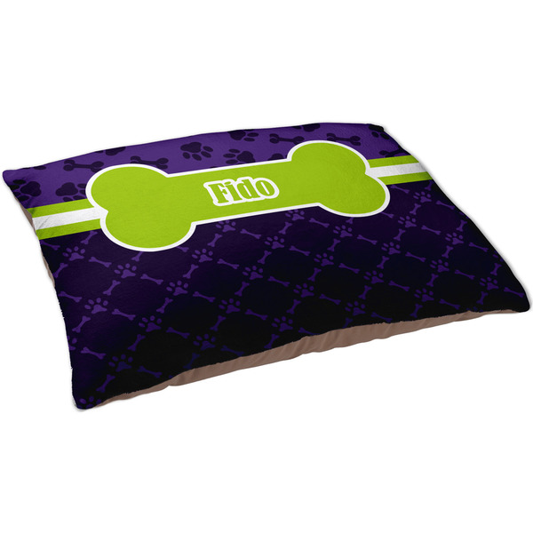 Pawprints & Bones Dog Bed - Large