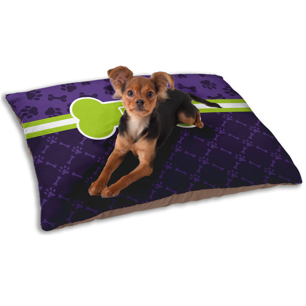 Pawprints & Bones Dog Bed - Small LIFESTYLE