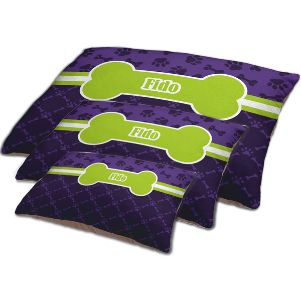 Pawprints & Bones Dog Beds - MAIN (sm, med, lrg)