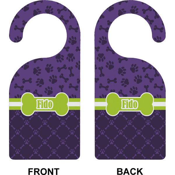 Pawprints & Bones Door Hanger (Approval)