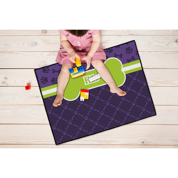 Pawprints & Bones Door Mats - LIFESTYLE kid